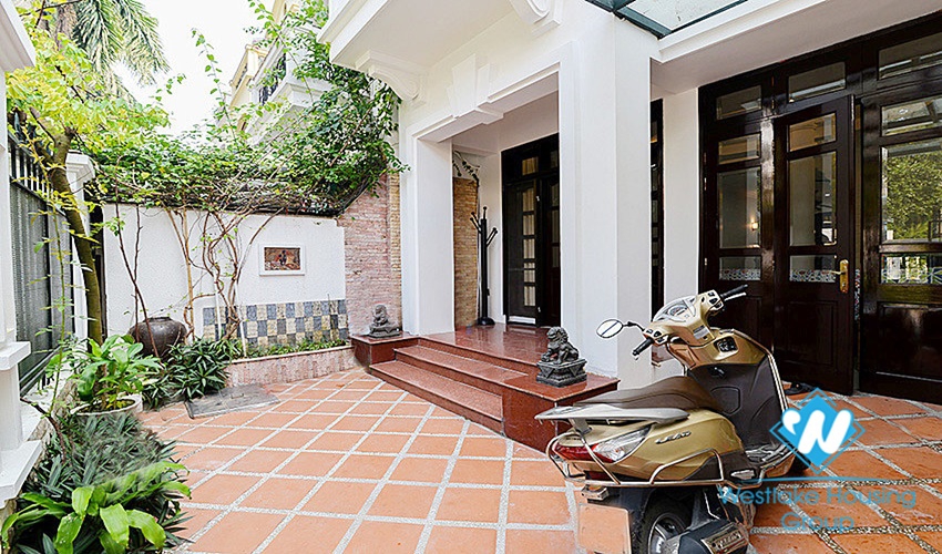 Cosy house for rent in C Block, Ciputra, Tay Ho District, Hanoi
